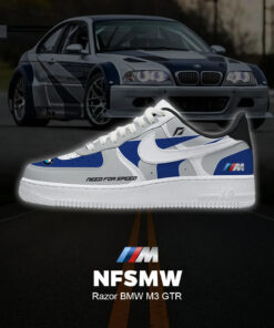 Need For Speed Razor M3 GTR Air Force 1 Shoes Sneakers