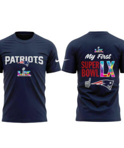 New England Patriots 2026 My First Super Bowl Celebrate Shirt