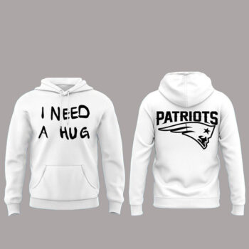 New England Patriots 2026 Stefon Diggs I Need A Hug Hoodie