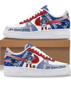 New England Patriots Champions Air Force 1 Shoes Sneakers