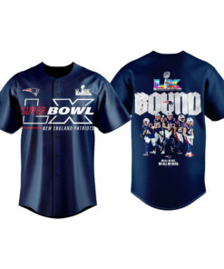 New England Patriots Champions Road To Super Bowl LX 2026 Baseball Jersey