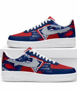 New England Patriots Football League Super Bowl LX Champions Air Force 1 Shoes Sneakers 2026