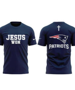 New England Patriots Jesus Won Shirt