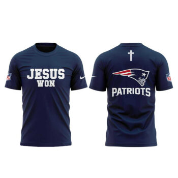 New England Patriots Jesus Won Shirt