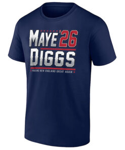 New England Patriots Maye Diggs '26 T-Shirt