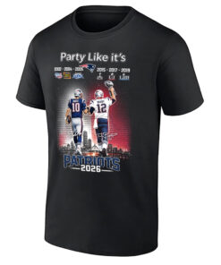 New England Patriots Party Like It's T-Shirt