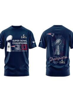 New England Patriots Super Bowl LX Champions 2026 For Fan T-Shirt
