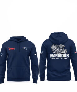 New England Patriots Warriors Come Out To Play Hoodie