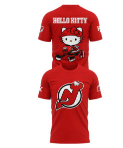 New Jersey Devils x Hello Kitty Night 2026 Shirt Version 2