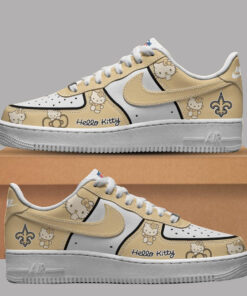New Orleans Saints x Hello Kitty Air Force 1 Shoes Sneakers