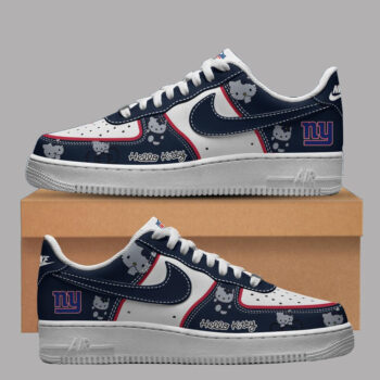 New York Giants x Hello Kitty Air Force 1 Shoes Sneakers