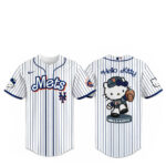 New York Mets Major League Baseball 2026 Hello Kitty Baseball Jersey