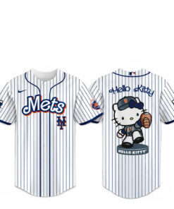 New York Mets Major League Baseball 2026 Hello Kitty Baseball Jersey