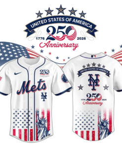 New York Mets x America’s 250th Anniversary 2026 Baseball Jersey