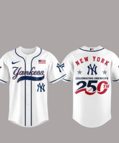 New York Yankees America 250th Anniversary Of USA 2026 Baseball Jersey
