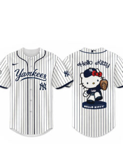 New York Yankees Major League Baseball 2026 Hello Kitty Baseball Jersey