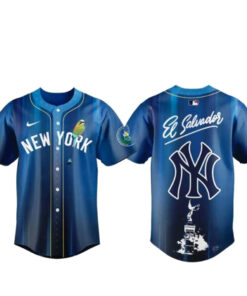 New York Yankees Salvadoran Heritage Day 2026 Baseball Jersey