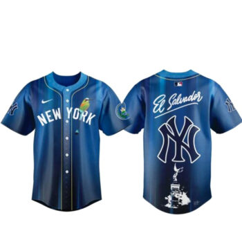 New York Yankees Salvadoran Heritage Day 2026 Baseball Jersey