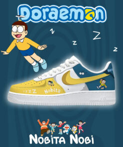 Nobita Nobi Air Force 1 Shoes Sneakers