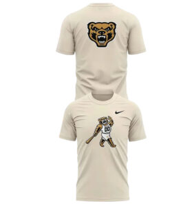 Oakland University Baseball Retro Mascot Shirt