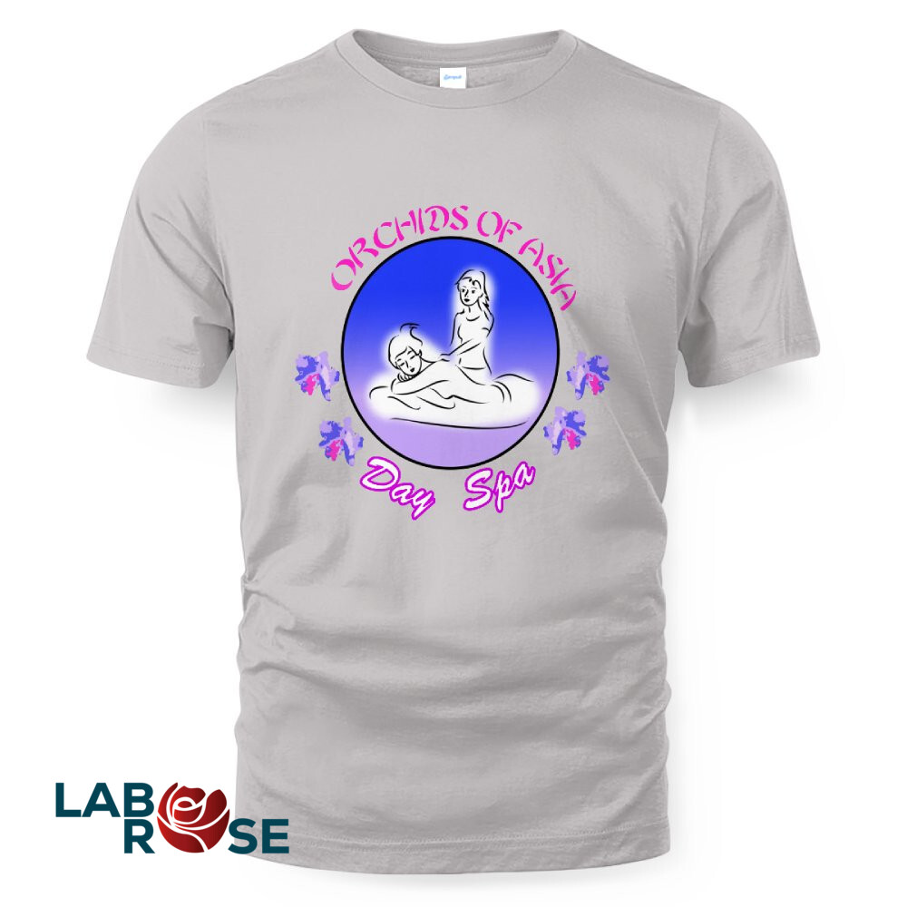 Orchilds of Asia Day Spa Shirt Grey Orchilds of Asia Day Spa