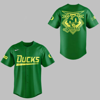 Oregon Ducks Softball Celebrating 60 Years 2026 Baseball Jersey