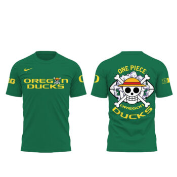 Oregon Ducks x One Piece Night 2026 Celebrate Shirt