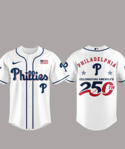 Philadelphia Phillies America 250th Anniversary Of USA 2026 Baseball Jersey