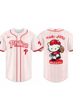 Philadelphia Phillies Major League Baseball 2026 Hello Kitty Baseball Jersey