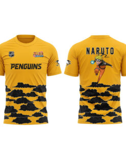 Pittsburgh Penguins x Naruro Night 2026 Hockey T-Shirt