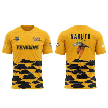 Pittsburgh Penguins x Naruro Night 2026 Hockey T-Shirt