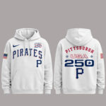 Pittsburgh Pirates 250 USA 2026 Celebration America 250 x Major League Baseball Hoodie