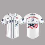 Pittsburgh Pirates America 250th Anniversary Of USA 2026 Baseball Jersey