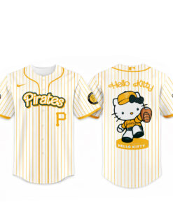 Pittsburgh Pirates Major League Baseball 2026 Hello Kitty Baseball Jersey