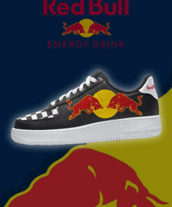 Red Bull Energy Drink Version 1 Air Force 1 Shoes Sneakers