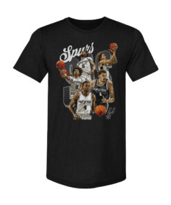 San Antonio Spurs 2026 Starting 5 T-Shirt