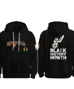 San Antonio Spurs x Black History Month 2026 Hoodie
