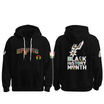 San Antonio Spurs x Black History Month 2026 Hoodie
