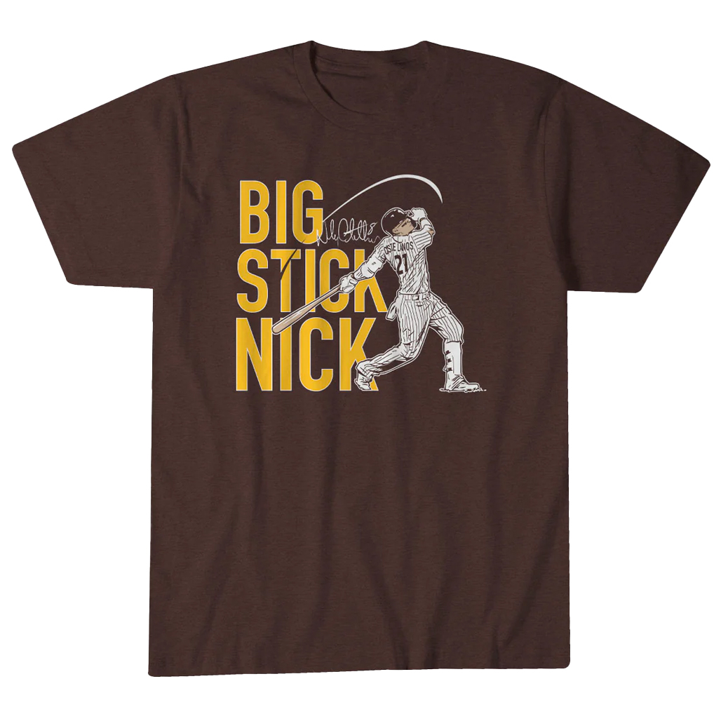 San-Diego-Padres-Nick-Castellanos-Big-Stick-Nick-T-Shirt.jpg San Diego Padres Nick Castellanos Big Stick Nick T-Shirt