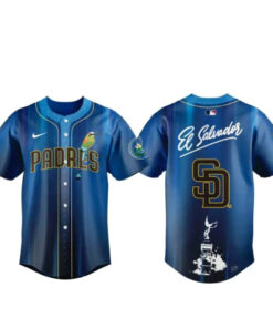 San Diego Padres Salvadoran Heritage Day 2026 Baseball Jersey