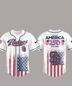 San Diego Padres x America 250th Anniversary 2026 Baseball Jersey
