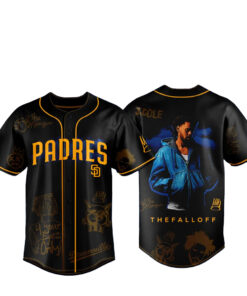 San Diego Padres x The Fall Off World Tour 2026 Baseball Jersey