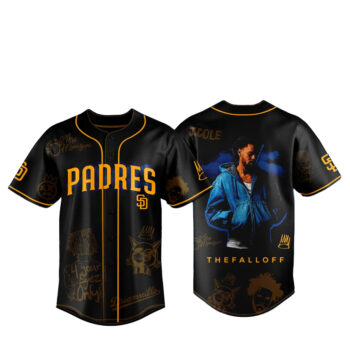 San Diego Padres x The Fall Off World Tour 2026 Baseball Jersey