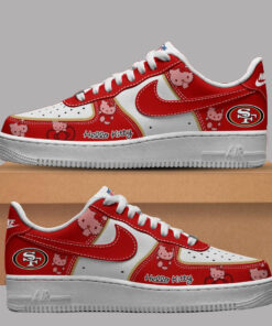 San Francisco 49ers x Hello Kitty Air Force 1 Shoes Sneakers