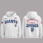 San Francisco Giants 250 USA 2026 Celebration America 250 x Major League Baseball Hoodie