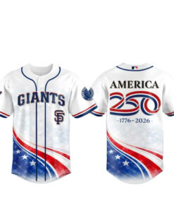 San Francisco Giants America 250th Anniversary Baseball Jersey