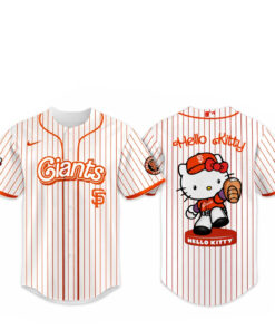 San Francisco Giants Major League Baseball 2026 Hello Kitty Baseball Jersey