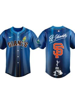 San Francisco Giants Salvadoran Heritage Day 2026 Baseball Jersey