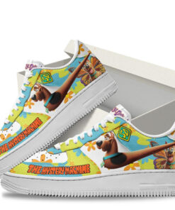 Scooby Doo The Mystery Machine Air Force 1 Shoes Sneakers