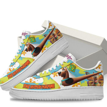 Scooby Doo The Mystery Machine Air Force 1 Shoes Sneakers